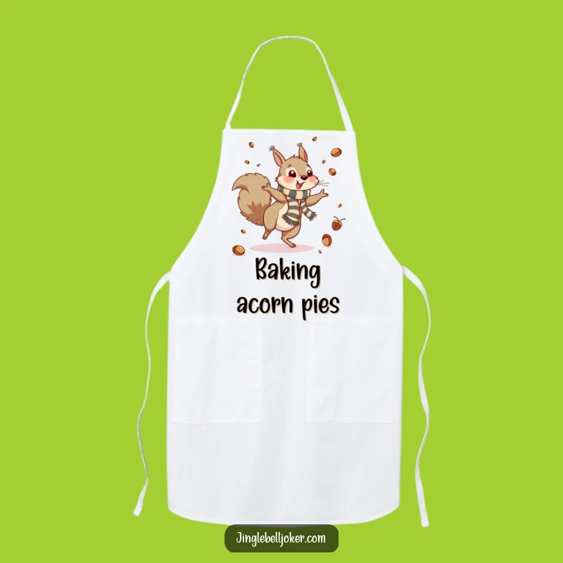 Funny Squirrel Messy Cook Apron: Hilarious Chef's Companion for Nutty Meals