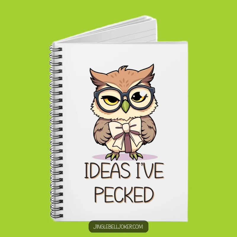 Funny Owl Gift Planner Notebook: Hilarious Journal for Present Ideas