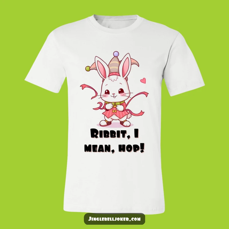 Funny Jester Bunny T-Shirt: Wearable Fun for Whimsical Personalities Gift