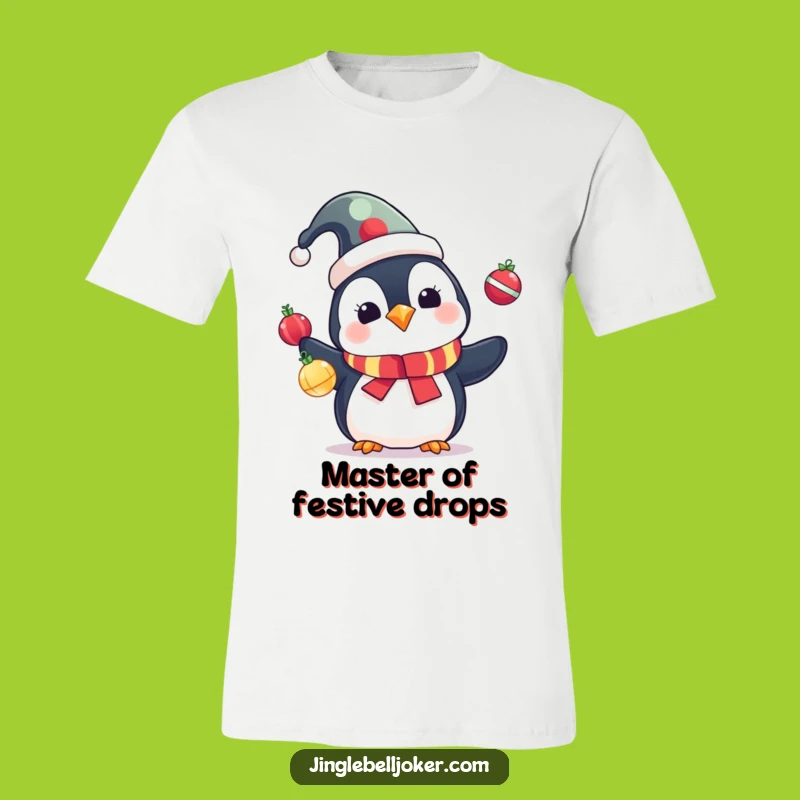 Funny Penguin Jester T-Shirt: Wear Your Holiday Humor This Season