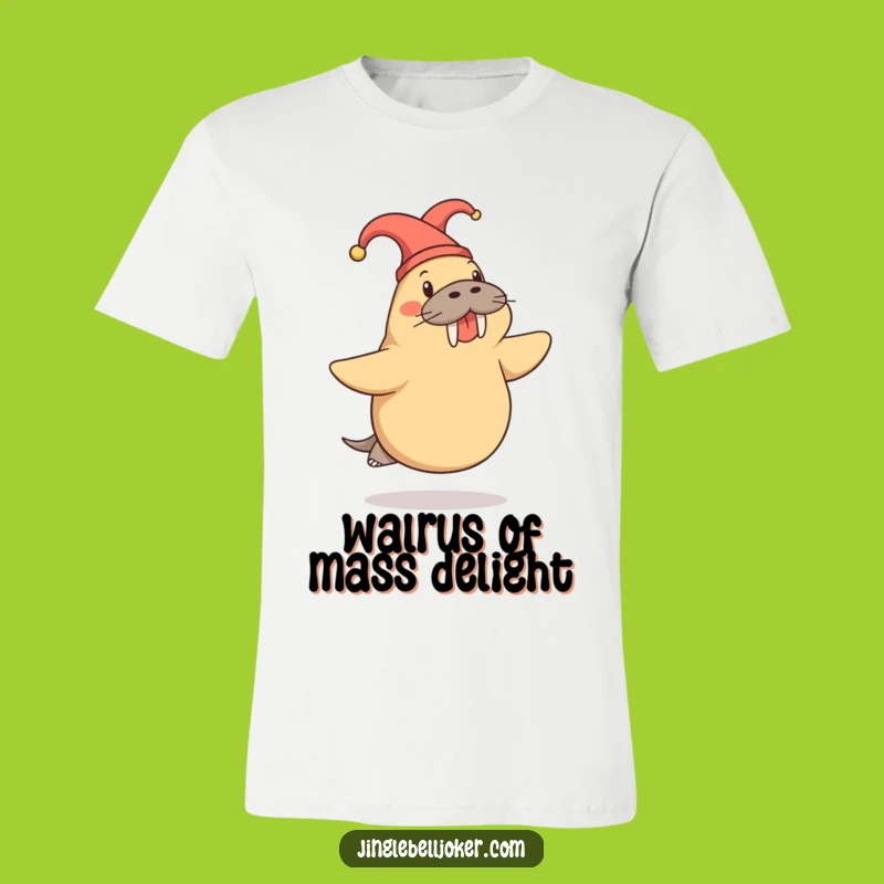 Funny Walrus Jester T-Shirt: Wear Your Playful Spirit Out Loud